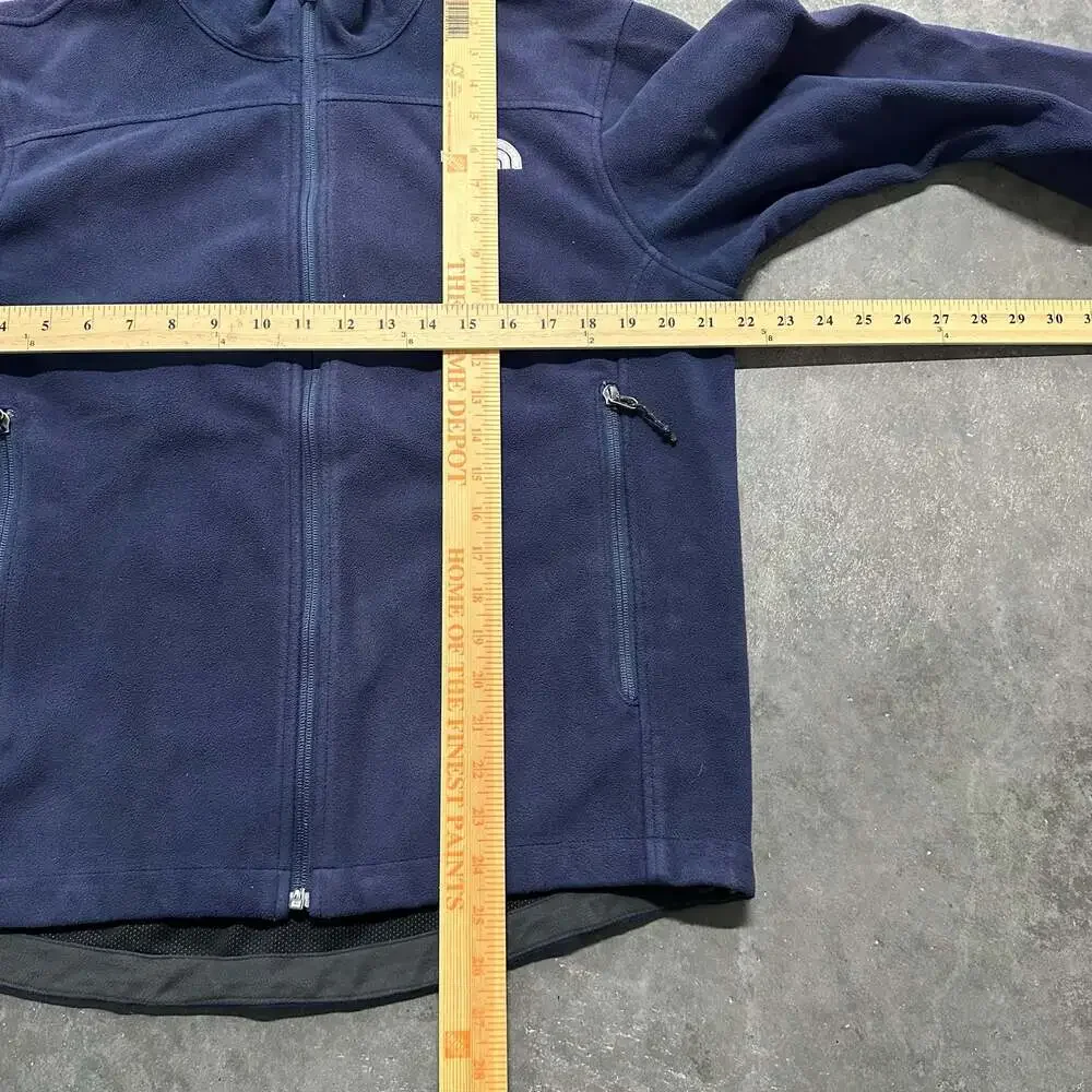 The North Face Windstopper Fleece Full Zip Jacket Mens Navy Blue